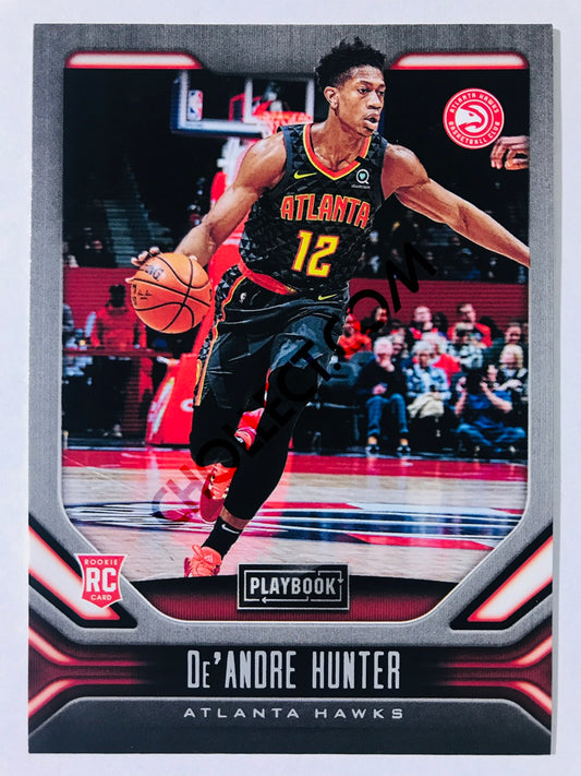 De'Andre Hunter - Atlanta Hawks 2019-20 Panini Chronicles Playbook RC Rookie #182