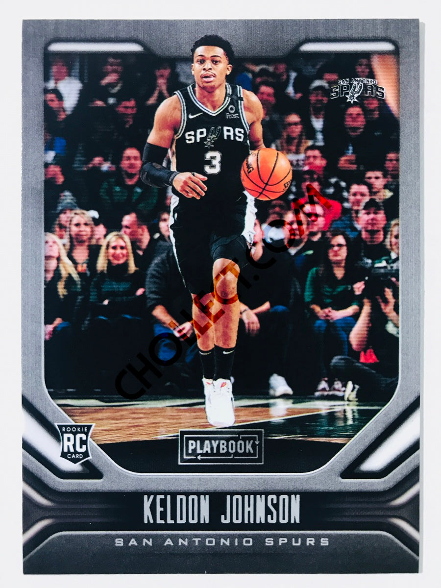 Keldon Johnson - San Antonio Spurs 2019-20 Panini Chronicles Playbook RC Rookie #187