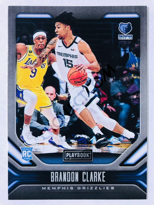 Brandon Clarke - Memphis Grizzlies 2019-20 Panini Chronicles Playbook RC Rookie #190