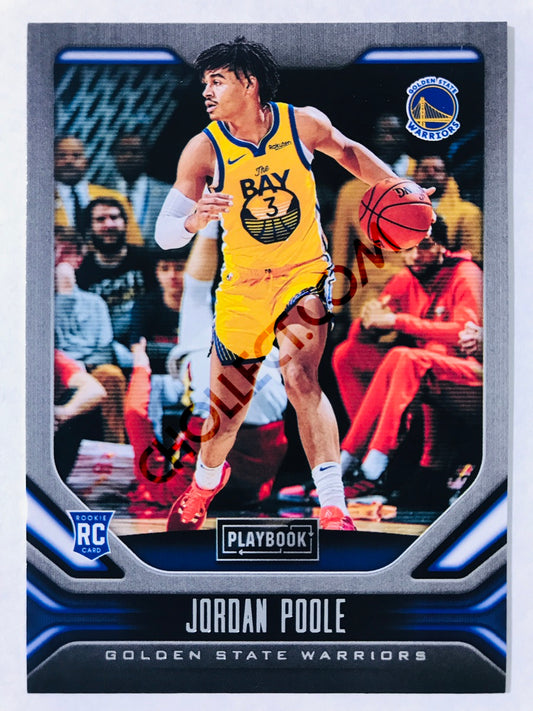 Jordan Poole - Golden State Warriors 2019-20 Panini Chronicles Playbook RC Rookie #192