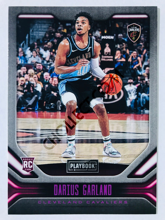 Darius Garland - Cleveland Cavaliers 2019-20 Panini Chronicles Playbook Pink Parallel RC Rookie #195