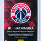 Rui Hachimura - Washington Wizards 2019-20 Panini Chronicles Recon RC Rookie #287