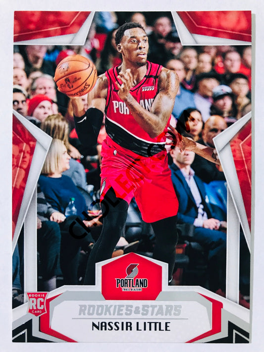 Nassir Little - Portland Trail Blazers 2019-20 Panini Chronicles Rookies & Stars RC Rookie #690