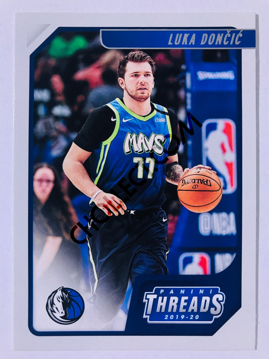 Luka Doncic - Dallas Mavericks 2019-20 Panini Chronicles Threads #100