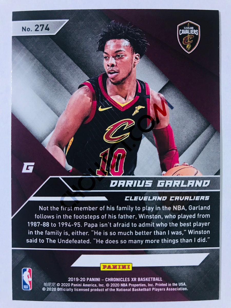 Darius Garland - Cleveland Cavaliers 2019-20 Panini Chronicles XR RC Rookie #274