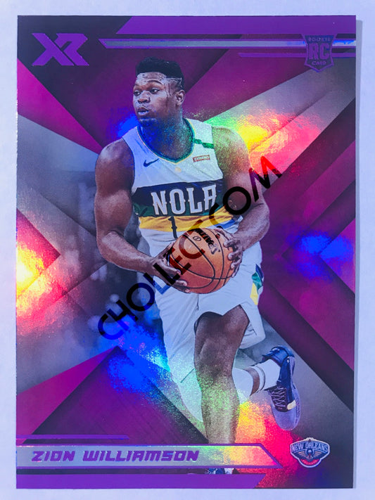 Zion Williamson - New Orleans Pelicans 2019-20 Panini Chronicles XR Pink Parallel RC Rookie #271