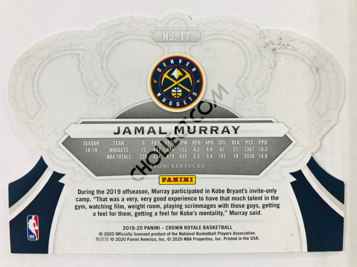 Jamal Murray - Denver Nuggets 2019-20 Panini Crown Royale #17