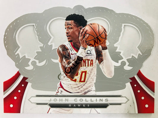 John Collins - Atlanta Hawks 2019-20 Panini Crown Royale #63