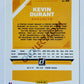 Kevin Durant - Brooklyn Nets 2019-20 Panini Donruss #66