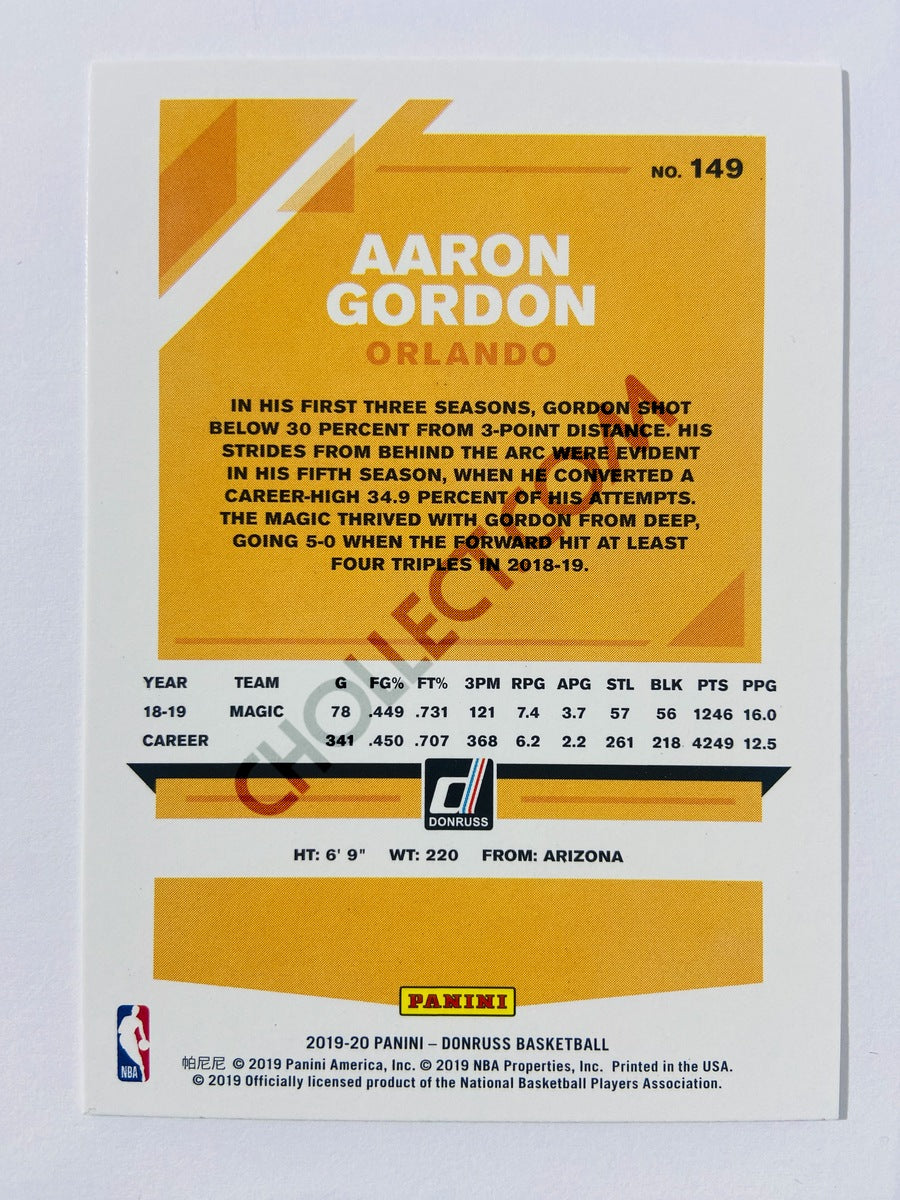 Aaron Gordon – Orlando Magic 2019-20 Panini Donruss #149