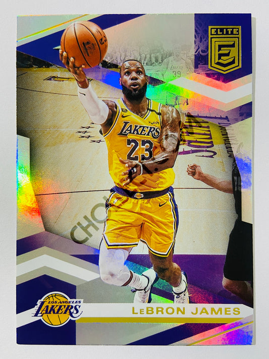 LeBron James - Los Angeles Lakers 2019-20 Panini Donruss Elite #87