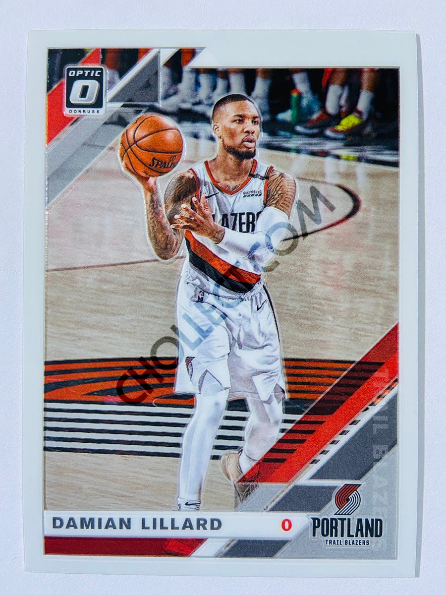 Damian Lillard - Portland Trail Blazers 2019-20 Panini Donruss Optic #7