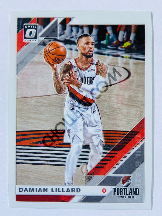 Damian Lillard - Portland Trail Blazers 2019-20 Panini Donruss Optic #7