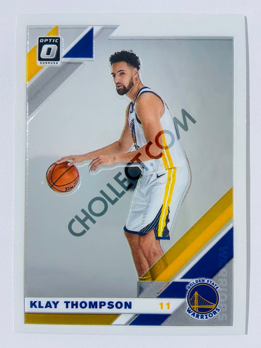 Klay Thompson - Golden State Warriors 2019-20 Panini Donruss Optic #18