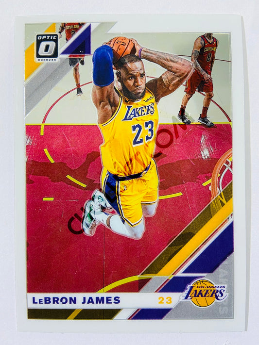 LeBron James - Los Angeles Lakers 2019-20 Panini Donruss Optic #60