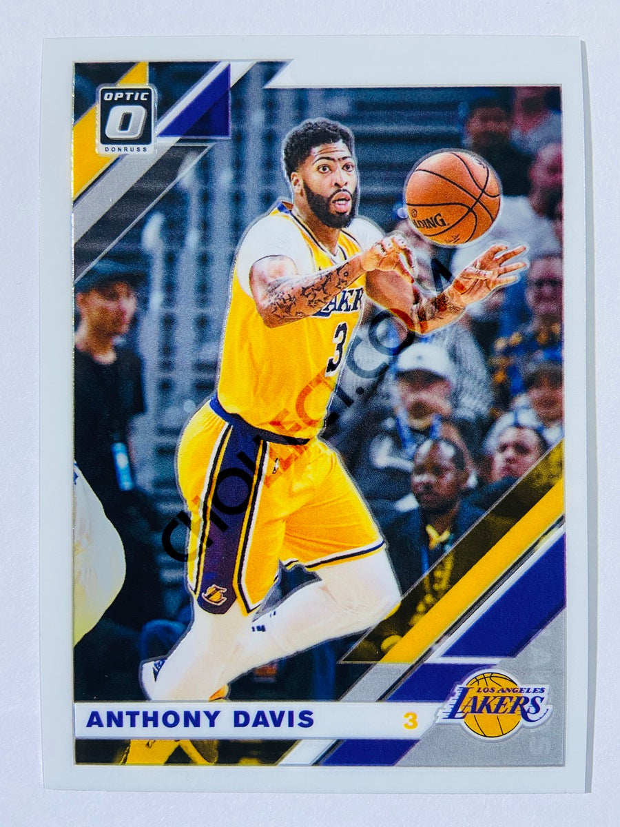 Anthony Davis - Los Angeles Lakers 2019-20 Panini Donruss Optic #90