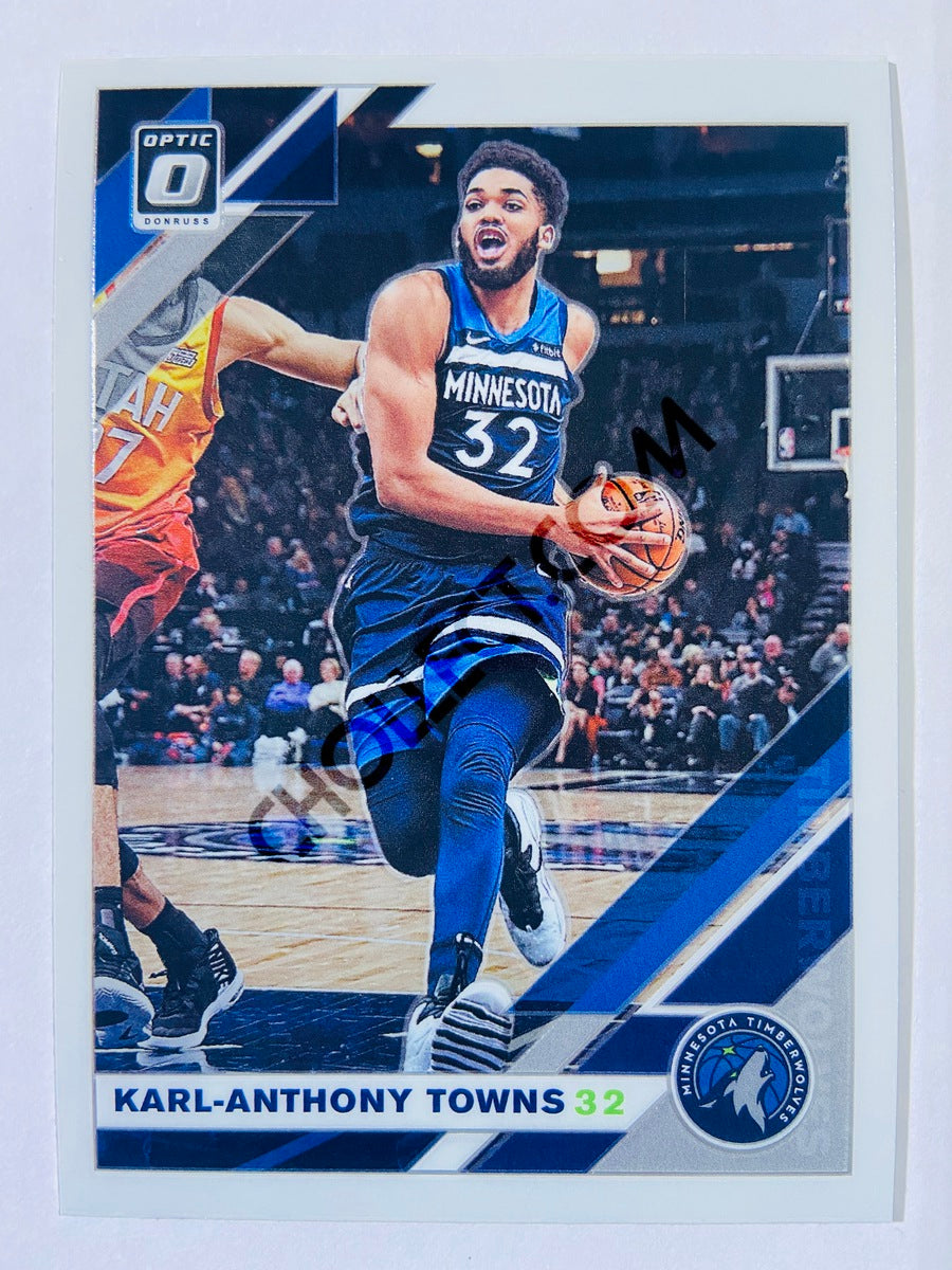 Karl-Anthony Towns - Minnesota Timberwolves 2019-20 Panini Donruss Optic #131