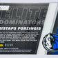 Kristaps Porzingis - Dallas Mavericks 2019-20 Panini Donruss Optic Elite Dominators Blue Parallel #24 | 01/49
