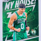 Jayson Tatum - Boston Celtics 2019-20 Panini Donruss Optic My House! Insert #11