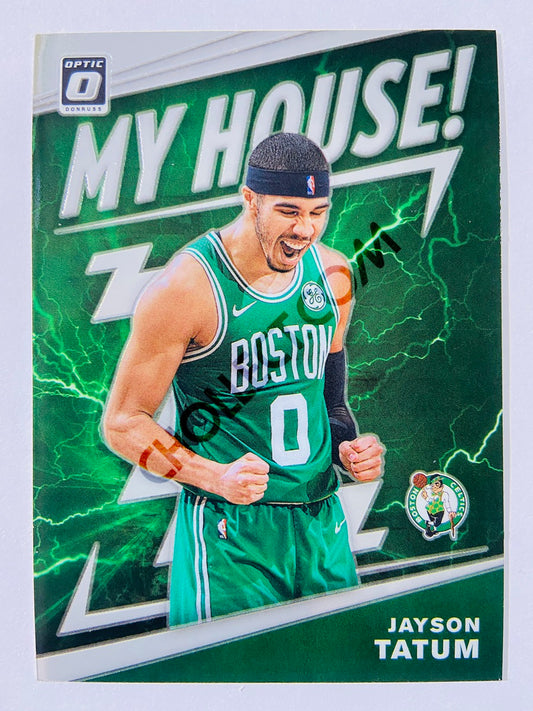 Jayson Tatum - Boston Celtics 2019-20 Panini Donruss Optic My House! Insert #11