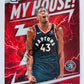 Pascal Siakam - Toronto Raptors 2019-20 Panini Donruss Optic My House! Insert #12
