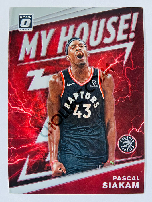 Pascal Siakam - Toronto Raptors 2019-20 Panini Donruss Optic My House! Insert #12