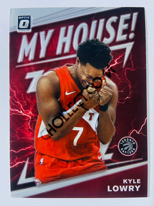 Kyle Lowry - Toronto Raptors 2019-20 Panini Donruss Optic My House! Insert #20