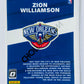 Zion Williamson - New Orleans Pelicans 2019-20 Panini Donruss Optic My House! Insert #15