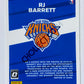 RJ Barrett - New York Knicks 2019-20 Panini Donruss Optic My House! Insert Rookie #17
