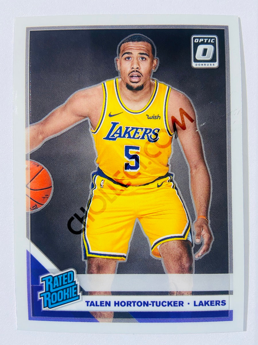 Talen Horton-Tucker - Los Angeles Lakers 2019-20 Panini Donruss Optic Rated Rookie RC Rookie #151