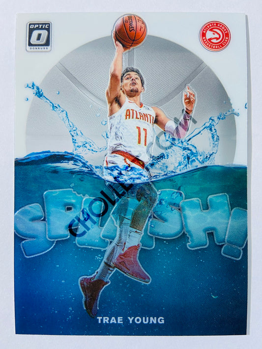 Trae Young - Atlanta Hawks 2019-20 Panini Donruss Optic Splash! Insert #2