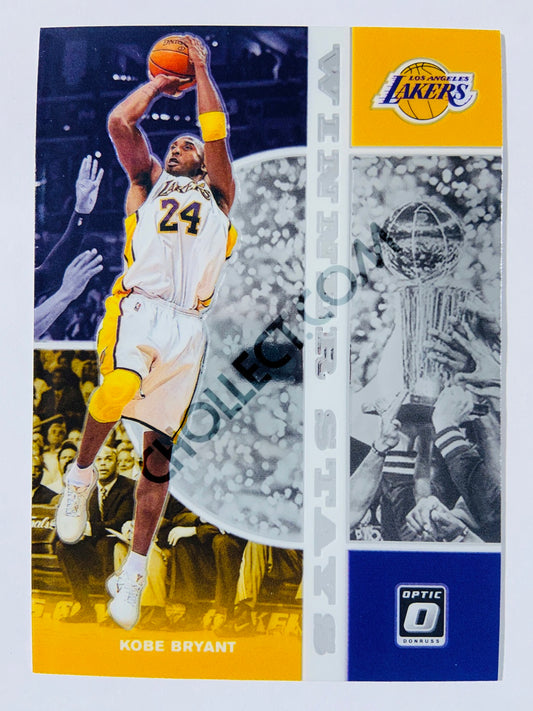 Kobe Bryant - Los Angeles Lakers 2019-20 Panini Donruss Optic Winner Stays #12