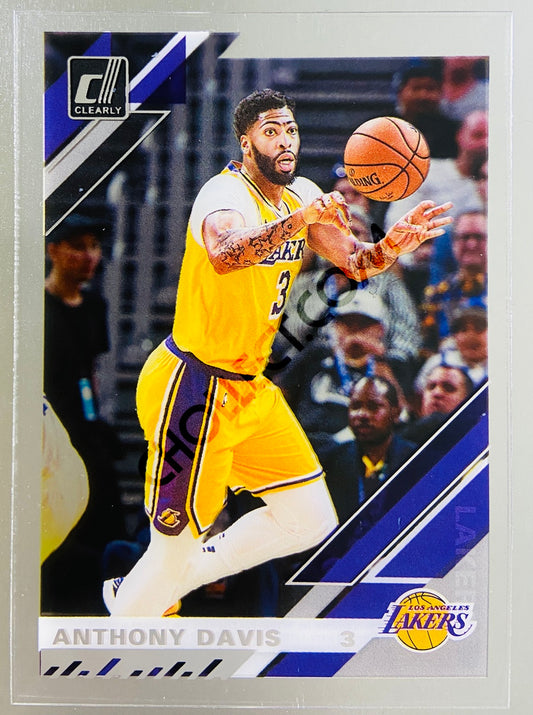 Anthony Davis - Los Angeles Lakers 2019-20 Panini Donruss Clearly #21