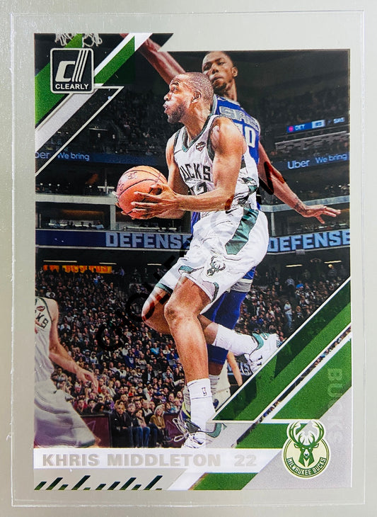 Khris Middleton - Milwaukee Bucks 2019-20 Panini Donruss Clearly #49