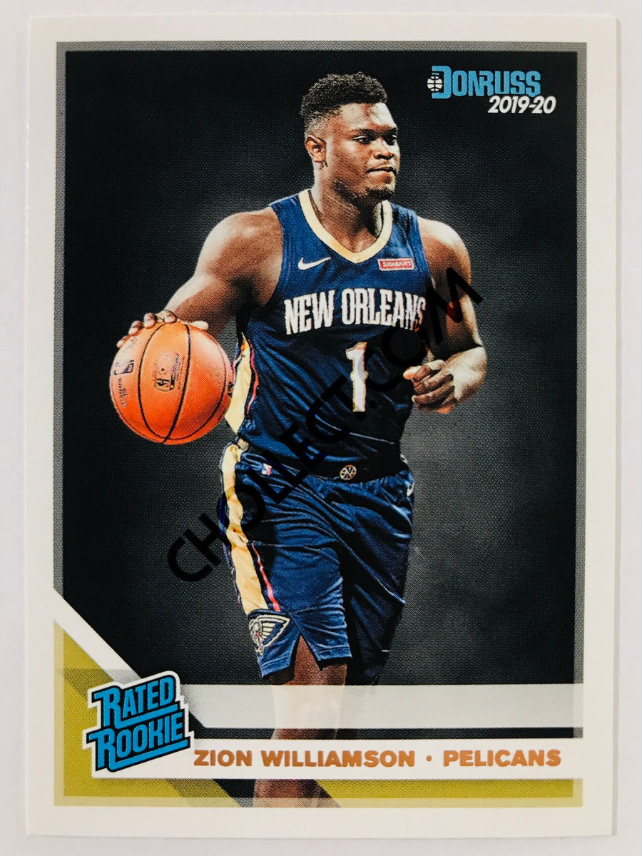 Zion Williamson - New Orleans Pelicans 2019-20 Panini Donruss Rated Rookie #201