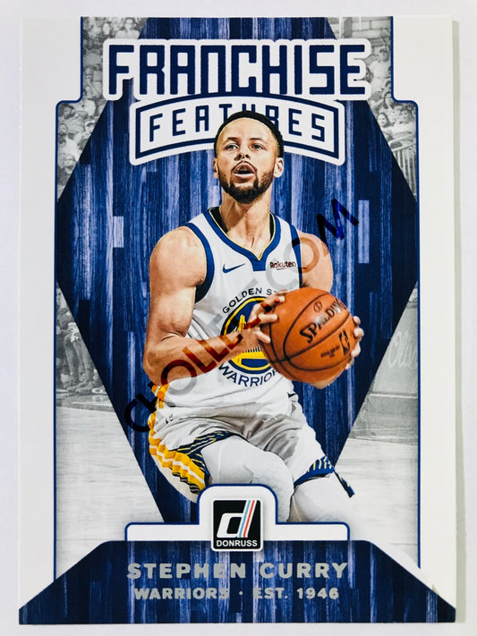 Stephen Curry - Golden State Warriors 2019-20 Panini Donruss Franchise Features #12