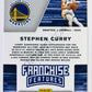 Stephen Curry - Golden State Warriors 2019-20 Panini Donruss Franchise Features #12