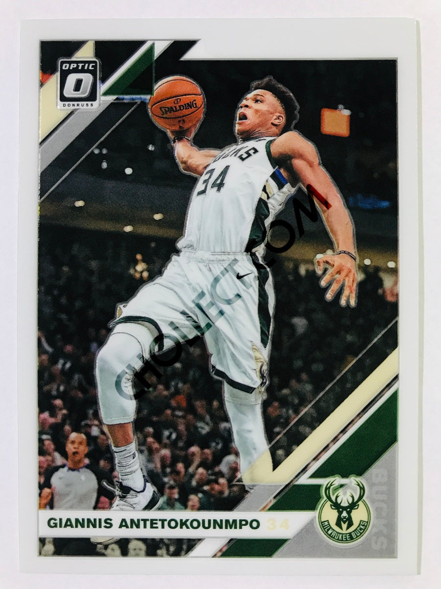 Giannis Antetokounmpo - Milwaukee Bucks 2019-20 Panini Donruss Optic #81