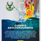 Giannis Antetokounmpo - Milwaukee Bucks 2019-20 Panini Donruss Optic Splash! Insert #3