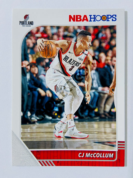 CJ McCollum - Portland Trail Blazers 2019-20 Panini Hoops #158