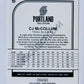 CJ McCollum - Portland Trail Blazers 2019-20 Panini Hoops #158
