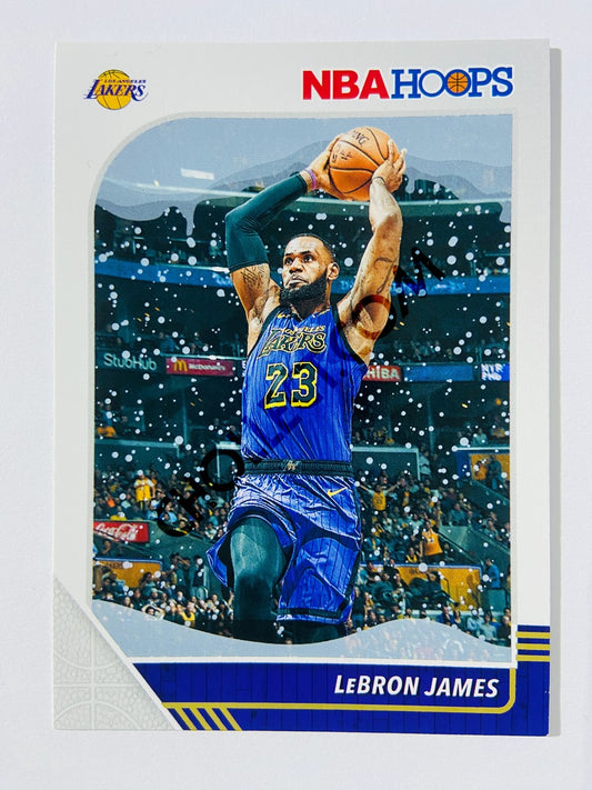 Lebron James – Los Angeles Lakers 2019-20 Panini Hoops Winter Parallel #87