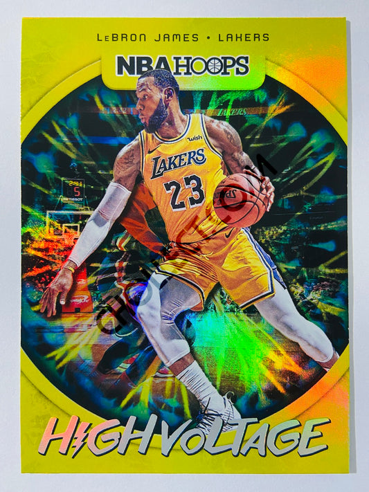 LeBron James - Los Angeles Lakers 2019-20 Panini Hoops High Voltage #2