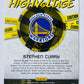 Stephen Curry - Golden State Warriors 2019-20 Panini Hoops High Voltage #10