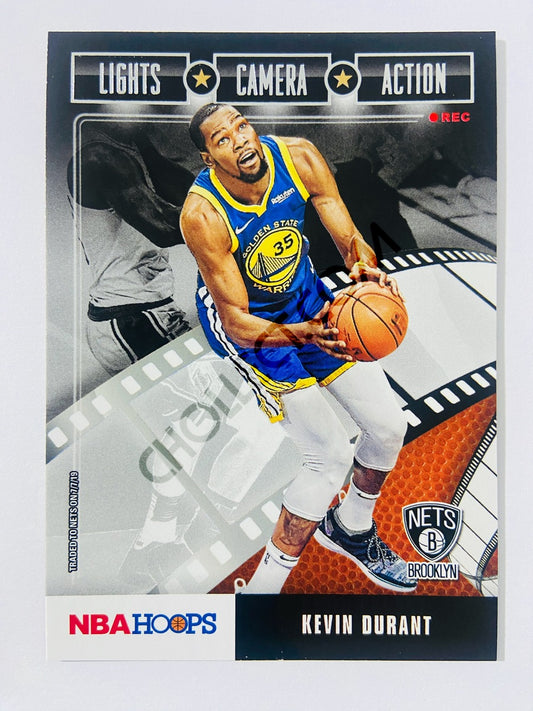 Kevin Durant – Brooklyn Nets 2019-20 Panini Hoops Lights Camera Action #1