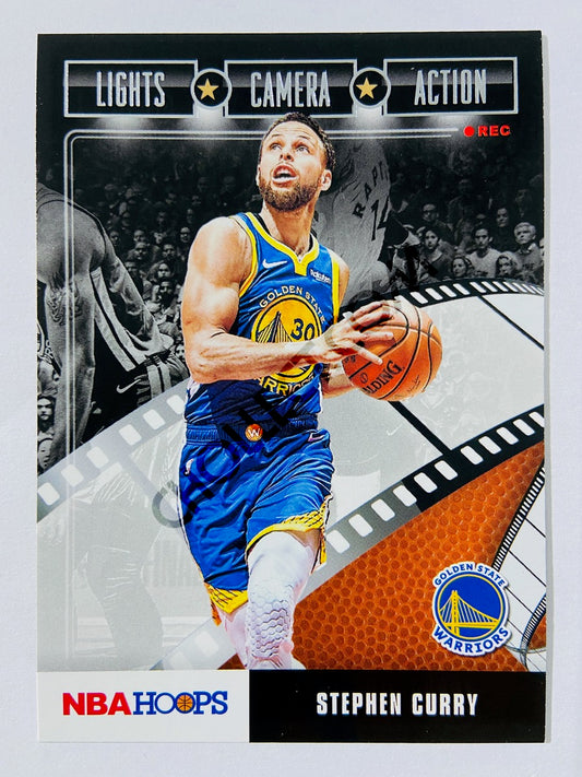 Stephen Curry – Golden State Warriors 2019-20 Panini Hoops Lights, Camera, Action #2