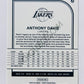 Anthony Davis – Los Angeles Lakers 2019-20 Panini Hoops Tribute #294
