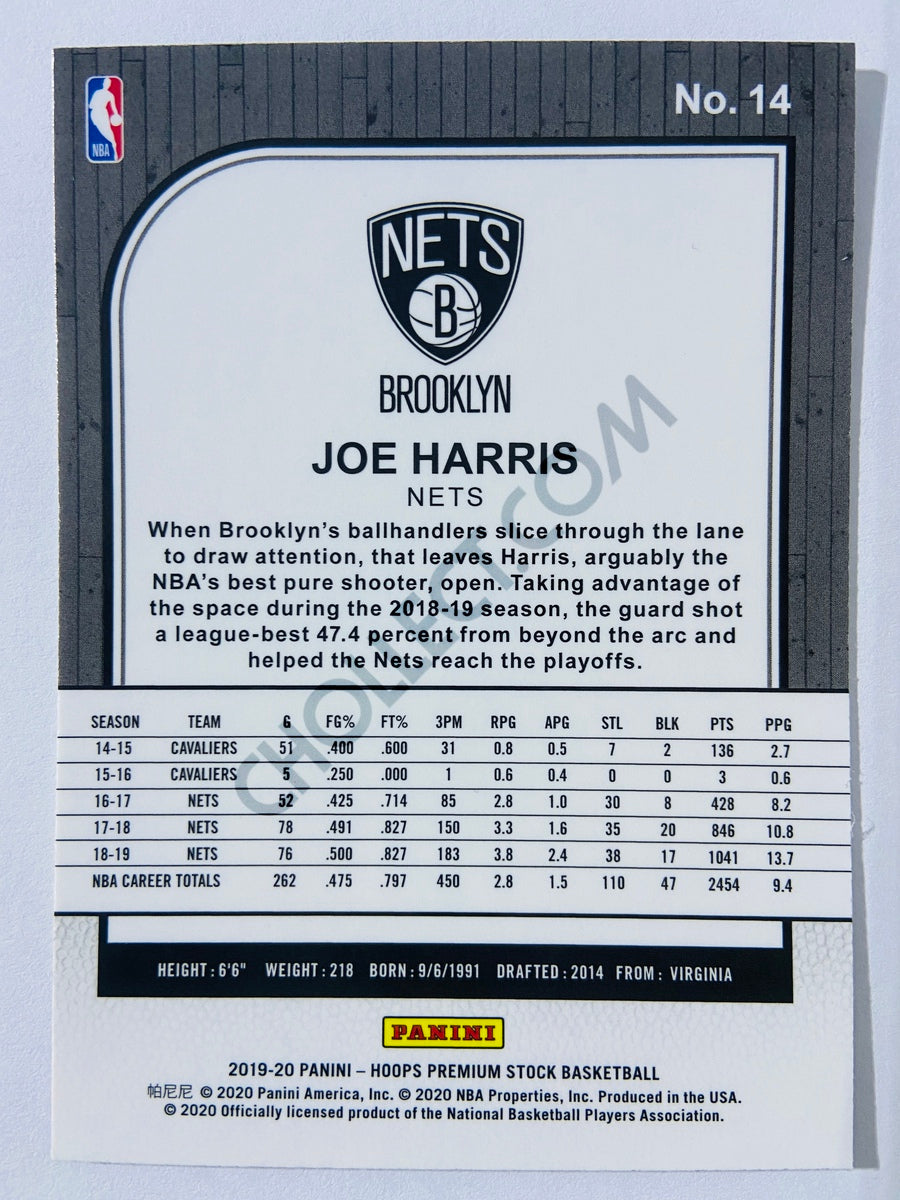 Joe Harris - Brooklyn Nets 2019-20 Panini Hoops Premium Stock #14