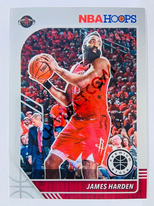 James Harden - Houston Rockets 2019-20 Panini Hoops Premium Stock #66