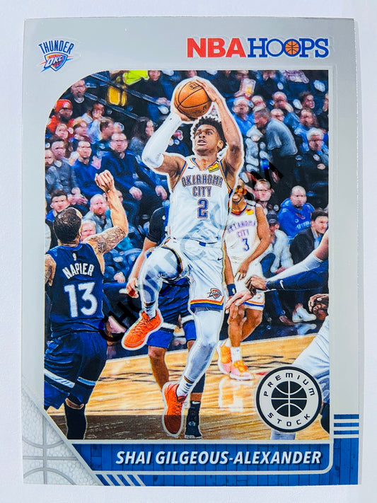 Shai Gilgeous-Alexander - Oklahoma City Thunder 2019-20 Panini Hoops Premium Stock #80